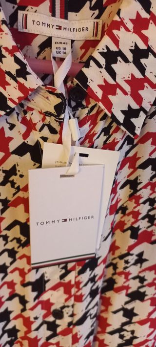 Camisa Tommy Hilfiger Estampada Talla 42