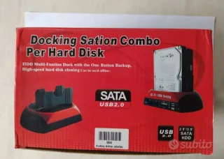 Docking Station IDE sata HDD Lettore Schede CF/MD