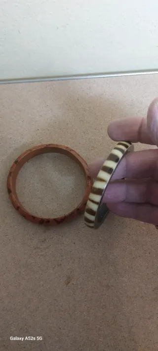 Bracciale  marrone e multicolore