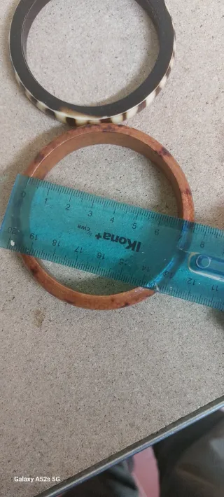 Bracciale  marrone e multicolore