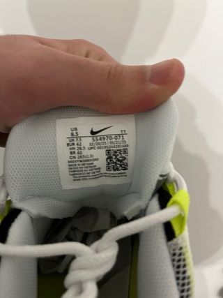 Nike Air Max 95 Gris/Amarillo Talla 42