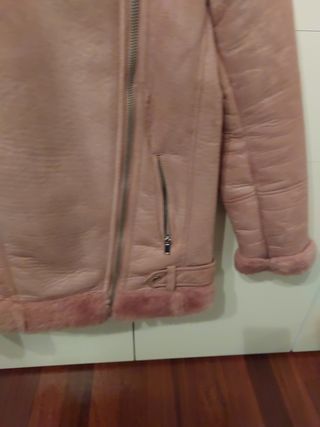 Chaqueta Stradivarius rosa mujer