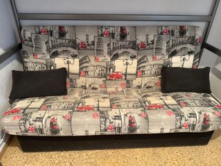 Cama litera con sofá cama