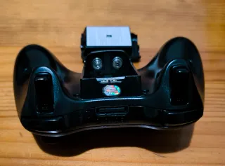 Mando Xbox 360 Original negro (Revisado y Limpio)