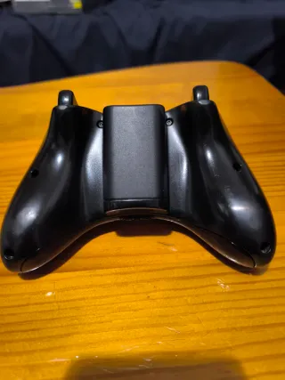 Mando Xbox 360 Original negro (Revisado y Limpio)