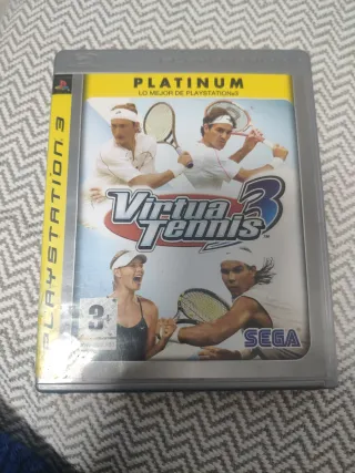 Virtua Tennis 3 PS3 Platinum pal españa