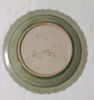 Juego 2 Platos Dragón Celadon