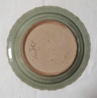 Juego 2 Platos Dragón Celadon