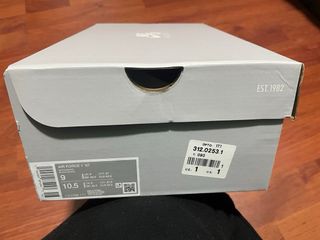 Caja Nike Air Force 1 Original Gris