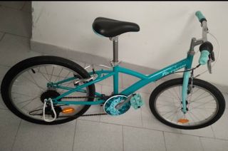 Bicicleta Infantil 20 Color Turquesa
