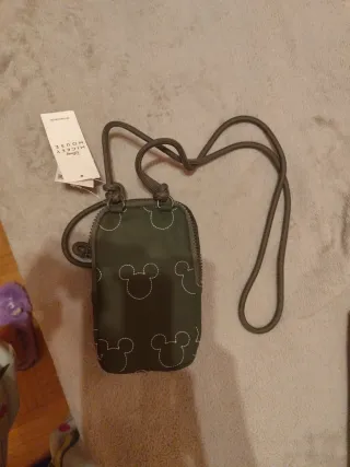 Bolso móvil Disney verde militar
