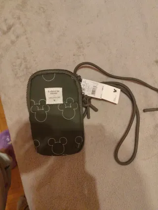 Bolso móvil Disney verde militar