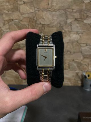 Reloj Seiko Cuarzo bicolor