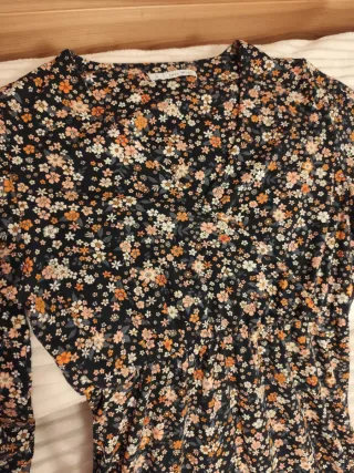 Vestido midi floral Easy Wear talla S