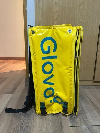 Mochila Glovo Amarilla