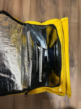 Mochila Glovo Amarilla