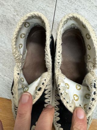 MOU Scarpe Donna Nere Beige