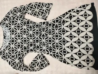 Vestito donna fantasia geometrica