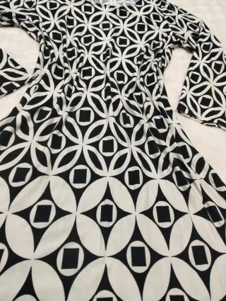 Vestito donna fantasia geometrica