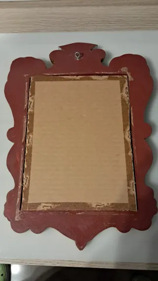 Espejo Antiguo Cornucopia Años 50