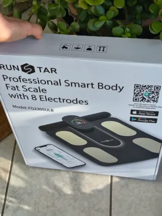 Bilancia Pesapersone Runstar 8 Elettrodi – Smart