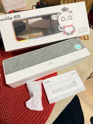 Impresora Portátil Peripage P81 Gris/Blanca