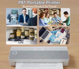 Impresora Portátil Peripage P81 Gris/Blanca