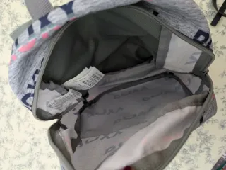 Mochila Roxy Gris y Rosa