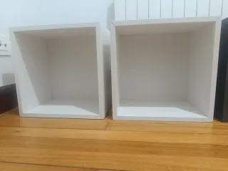 Cubos Estantería Eket Ikea Madera, 10€ cada cubo