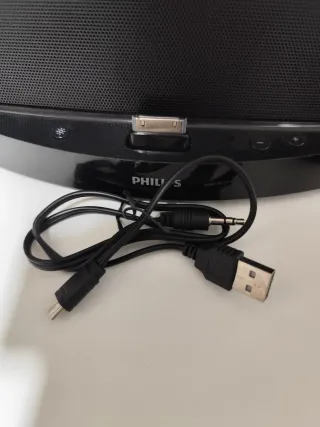 Altavoz Philips Negro