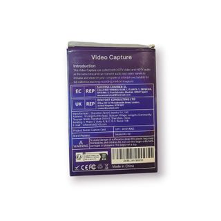 Placa Captura Vídeo HDMI para USB Nova