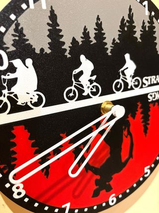 Stranger Things Orologio parete Stampa 3D