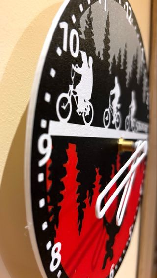 Stranger Things Orologio parete Stampa 3D