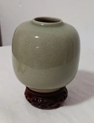 Jarrón pequeño Celadón