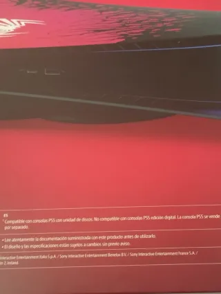 Carcasas PS5 Spiderman 2 Edición Limitada