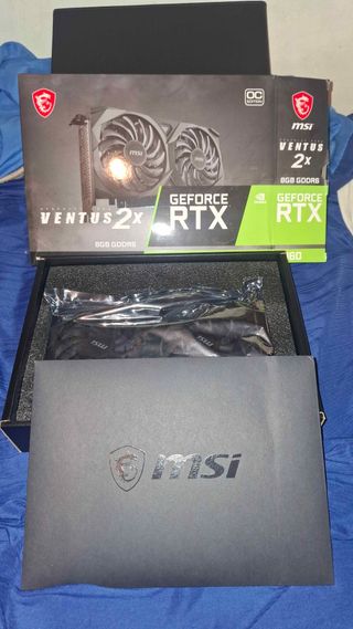 Tarjeta Gráfica MSI RTX 3060 Ventus 2X 8GB
