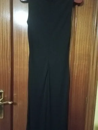 Vestido negro largo para eventos