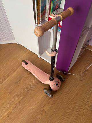 Patinete Globber 3 ruedas rosa