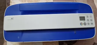 Impresora HP Blanca y Azul