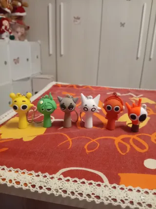 Portachiavi Sprunki 6pz