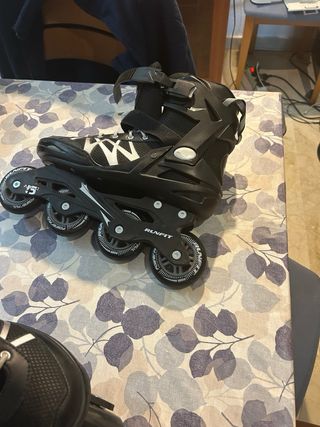 Patines en línea negros