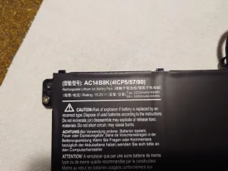 Batería original portátiles ACER AC14B8K