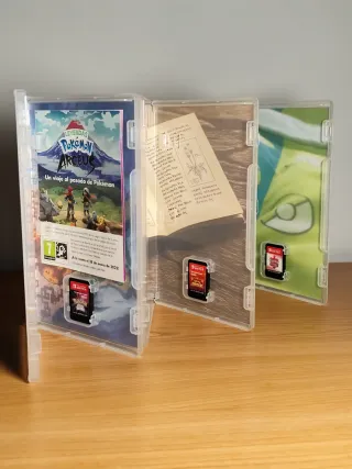 PACK JUEGOS POKÉMON SWITCH