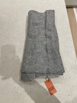 Bufanda Jaipur tacto suave gris