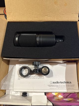 Micrófono Audio Technica AT2020 Condenser