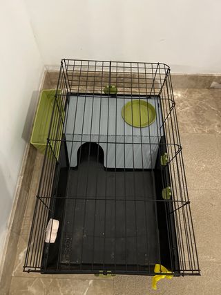 Jaula para hámster con accesorios