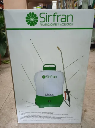 Pulverizador Sirfran Technology Master 16L