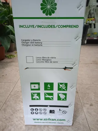 Pulverizador Sirfran Technology Master 16L