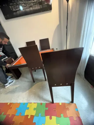 Mesa de comedor y 6 sillas