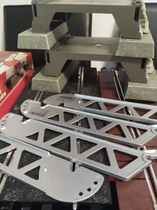 Scalextric Cambio de Rasante, Puente y Badén